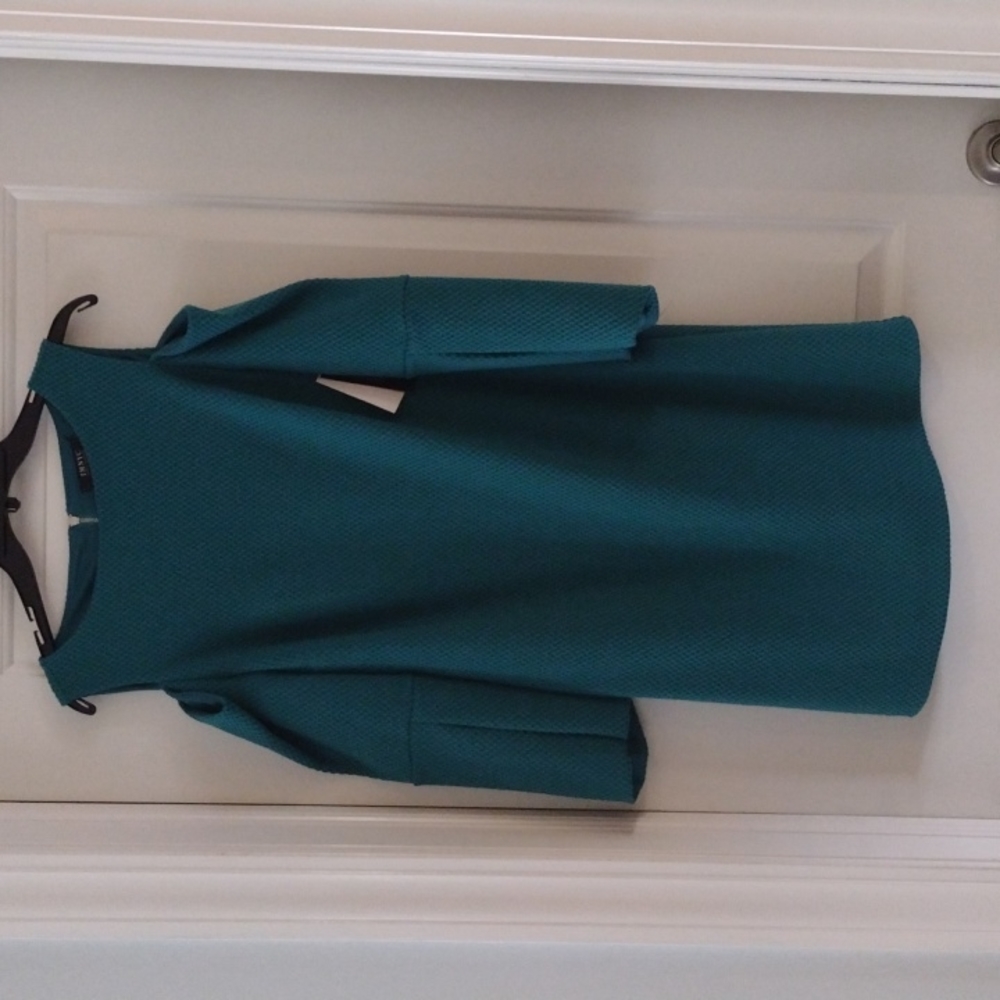 Isaac Mizrahi IMNYC teal dress